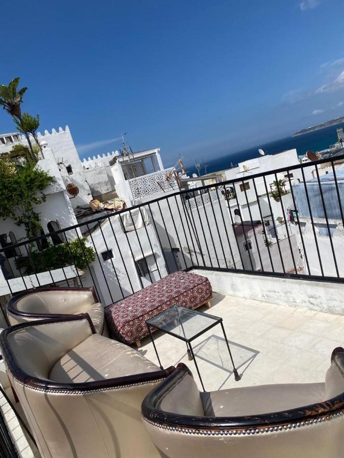 Вилла Chez Abdou House With Ocean View Танжер Экстерьер фото