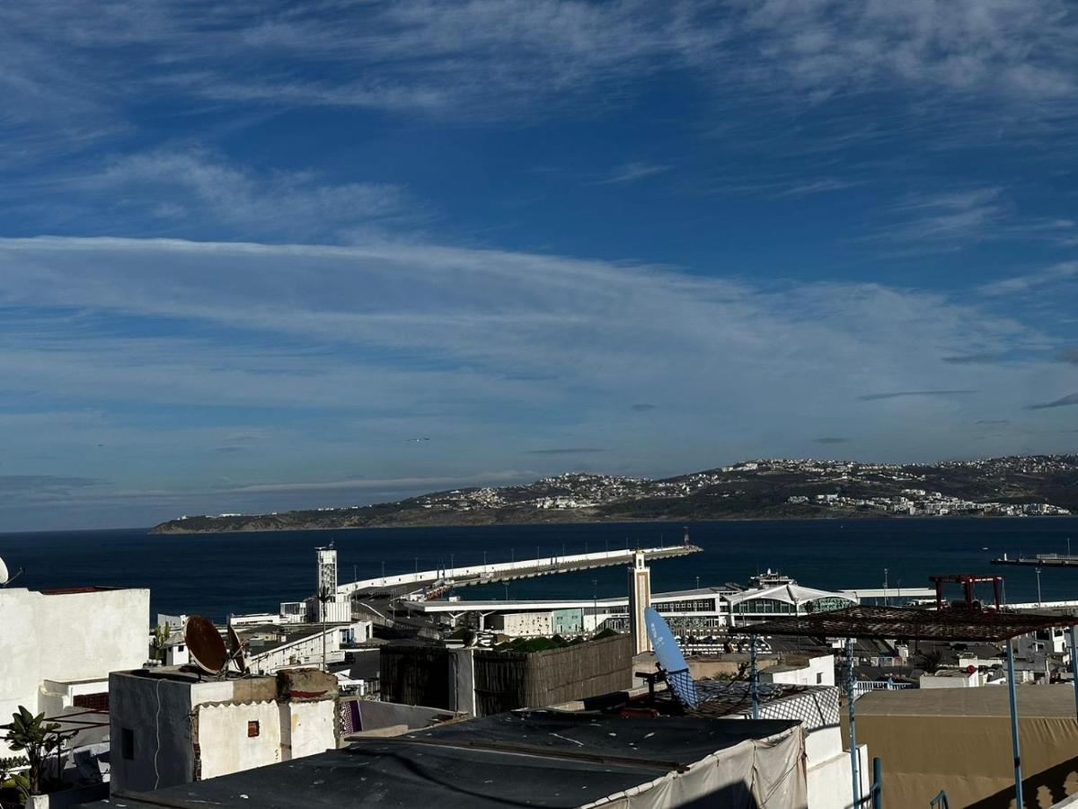 Вилла Chez Abdou House With Ocean View Танжер Экстерьер фото