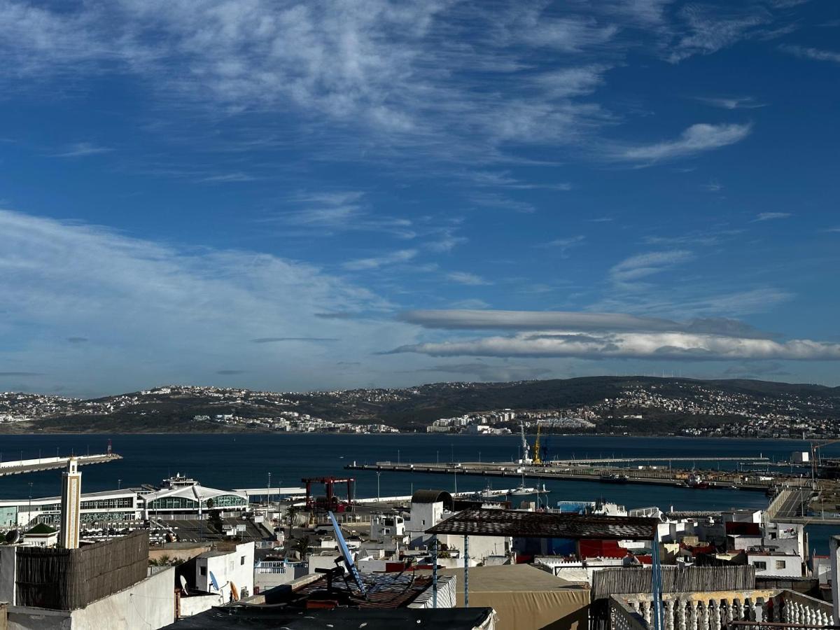 Вилла Chez Abdou House With Ocean View Танжер Экстерьер фото